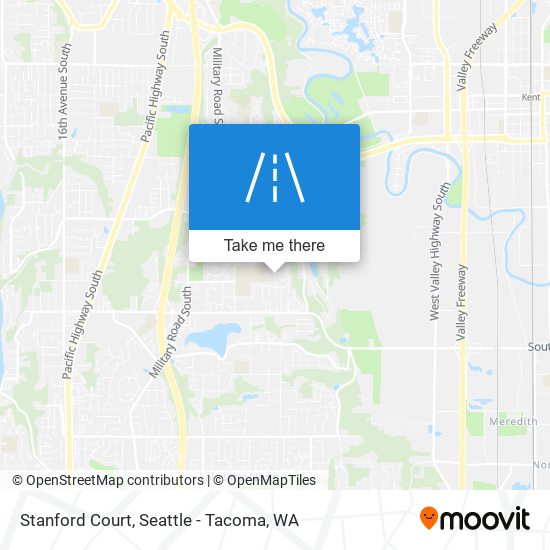 Mapa de Stanford Court