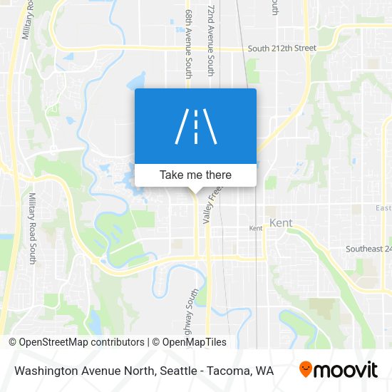 Mapa de Washington Avenue North