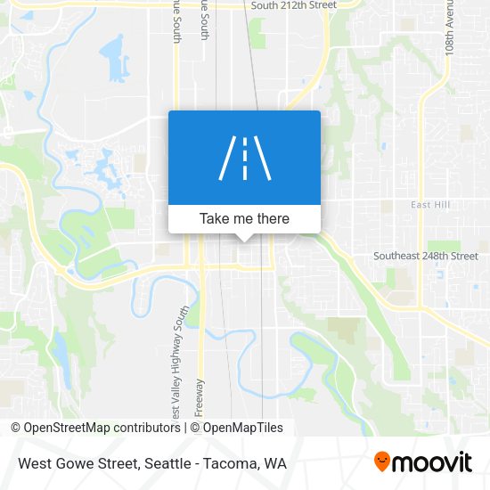 West Gowe Street map