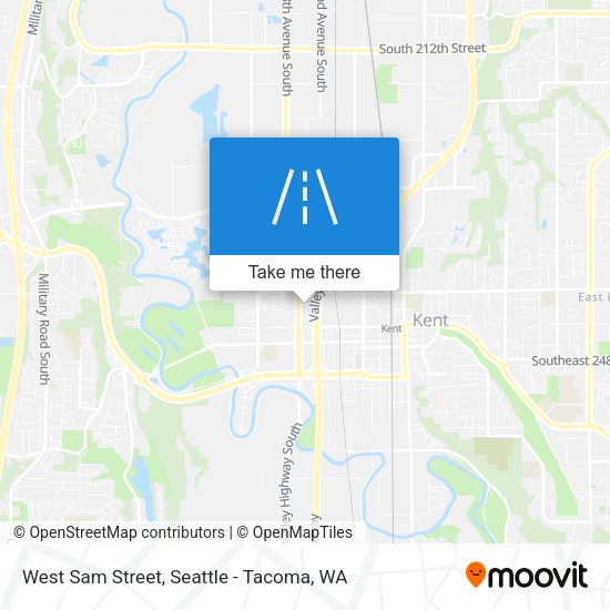Mapa de West Sam Street