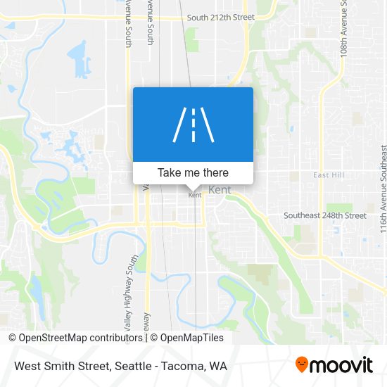 West Smith Street map