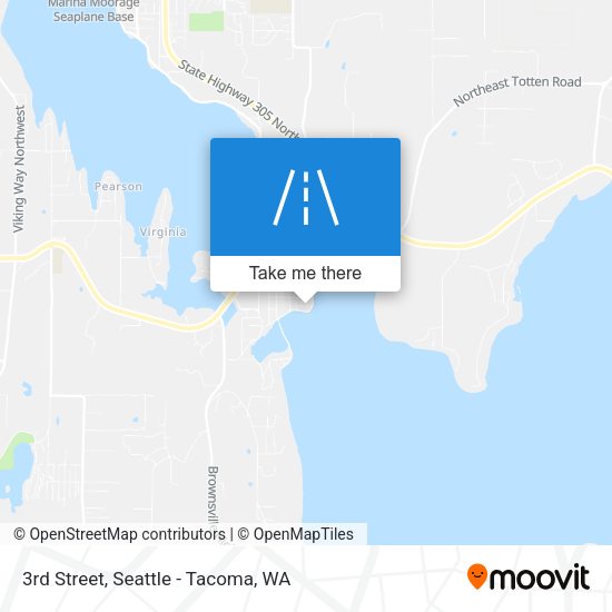 3rd Street map