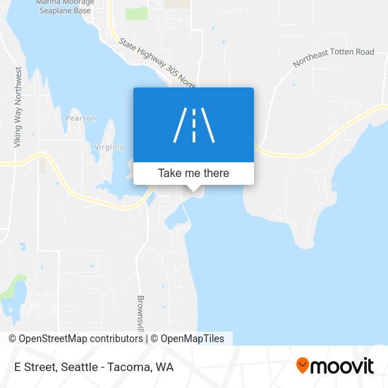 E Street map