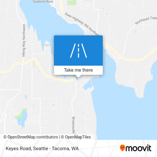 Mapa de Keyes Road