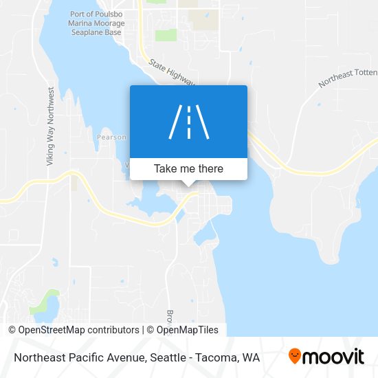 Mapa de Northeast Pacific Avenue