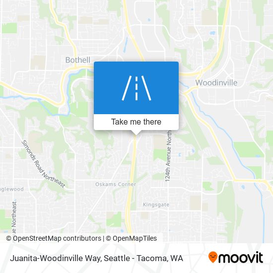 Mapa de Juanita-Woodinville Way