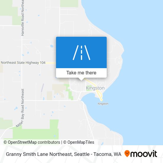 Mapa de Granny Smith Lane Northeast