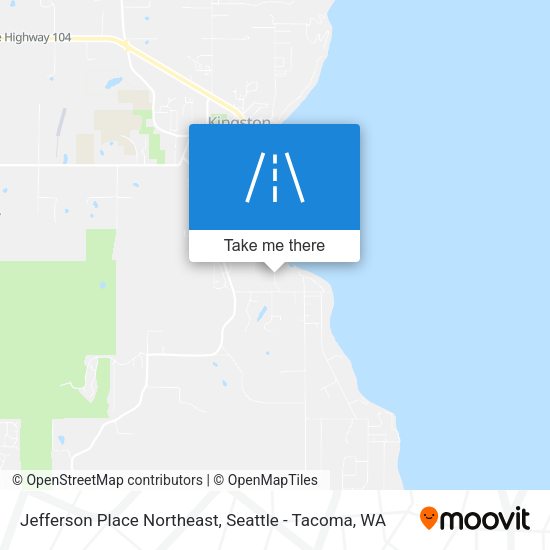 Mapa de Jefferson Place Northeast