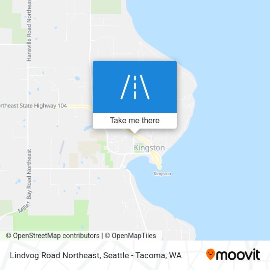Lindvog Road Northeast map