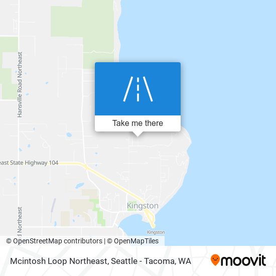 Mcintosh Loop Northeast map