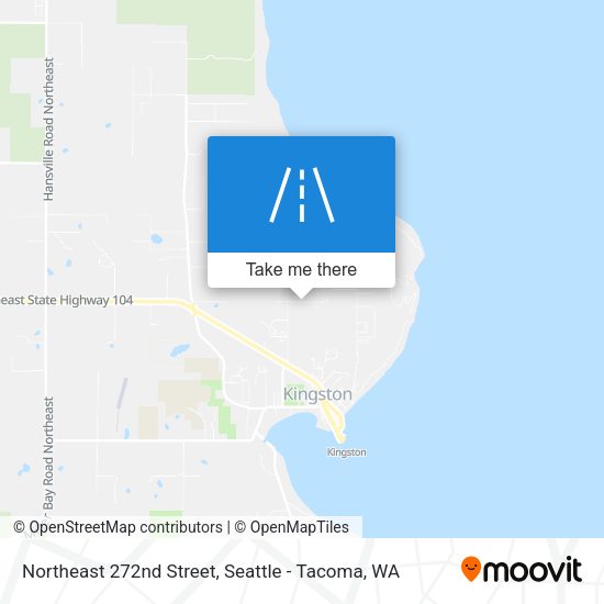 Northeast 272nd Street map