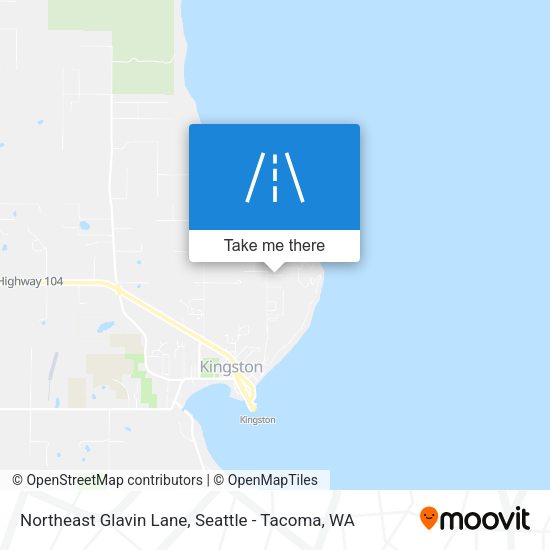 Northeast Glavin Lane map