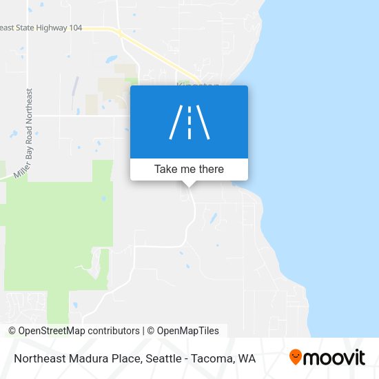 Mapa de Northeast Madura Place