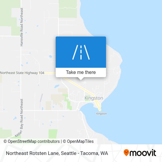 Mapa de Northeast Rotsten Lane