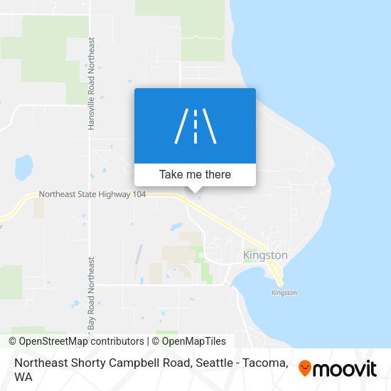 Northeast Shorty Campbell Road map