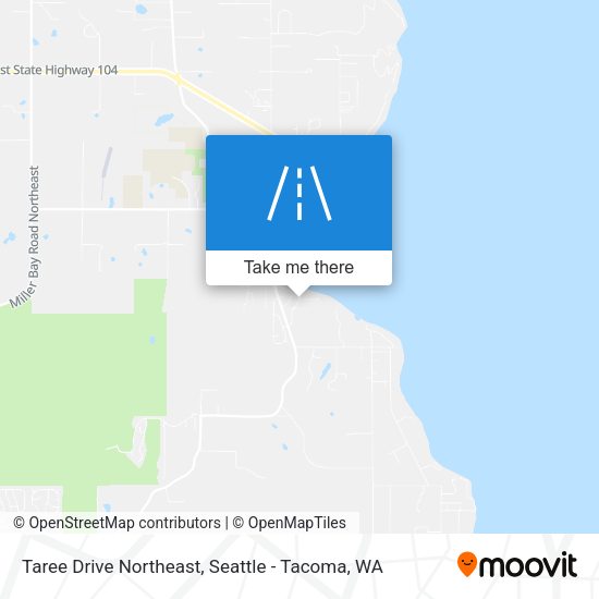Taree Drive Northeast map