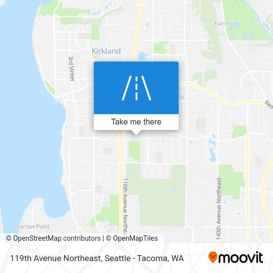 Mapa de 119th Avenue Northeast