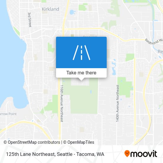 Mapa de 125th Lane Northeast