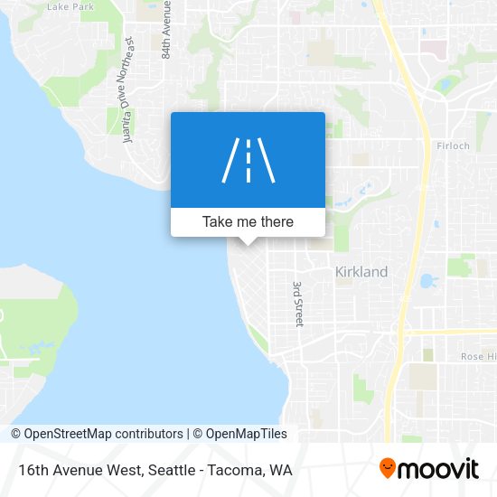 Mapa de 16th Avenue West