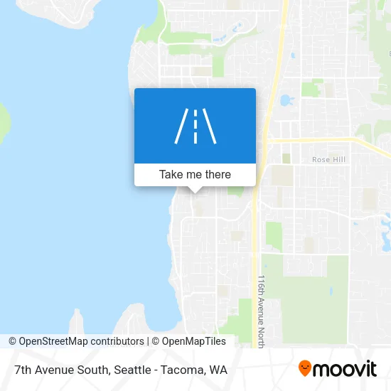 7th Avenue South map