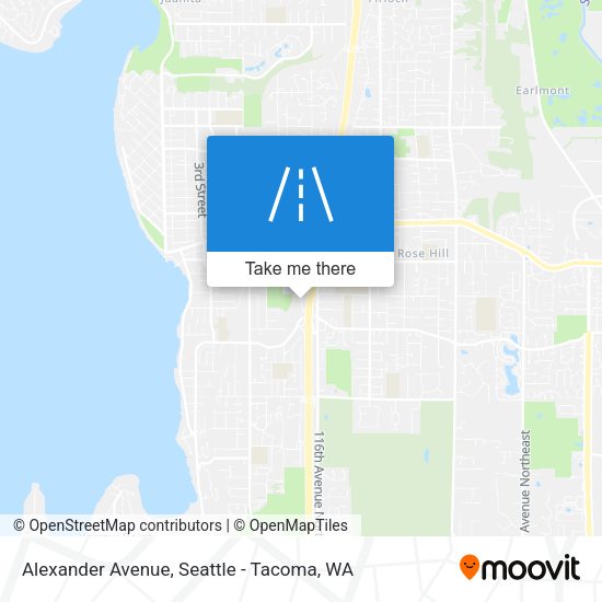 Mapa de Alexander Avenue