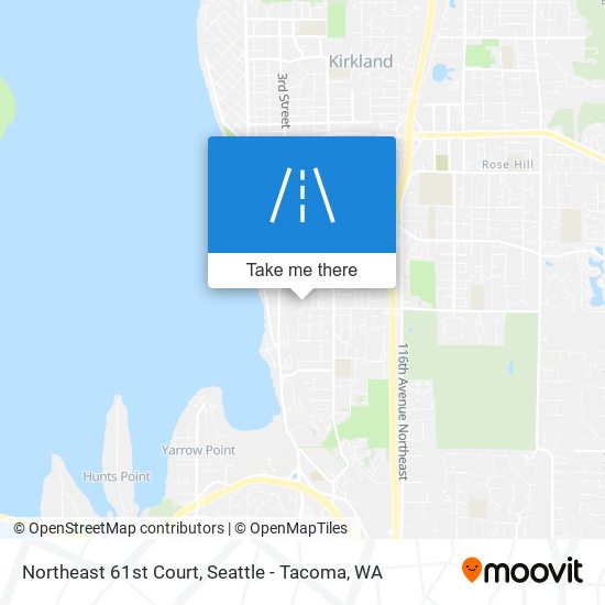 Mapa de Northeast 61st Court