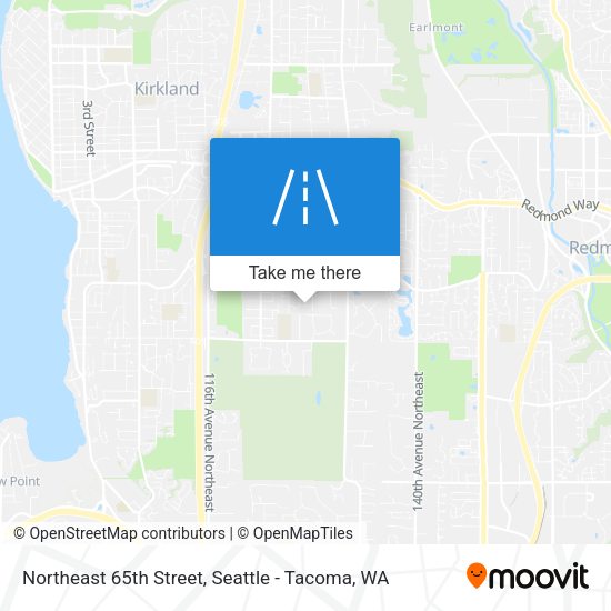 Mapa de Northeast 65th Street