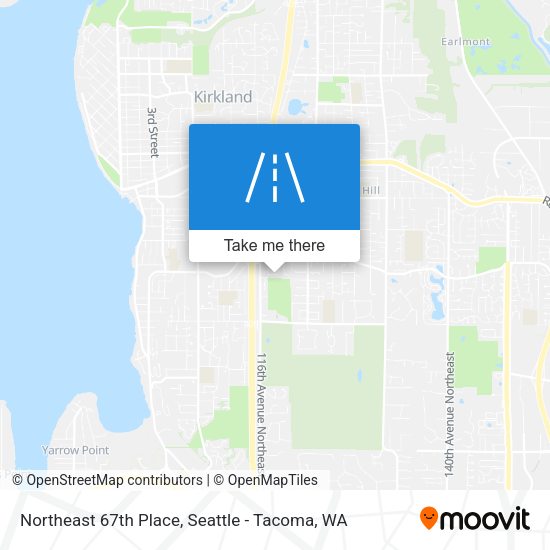 Mapa de Northeast 67th Place