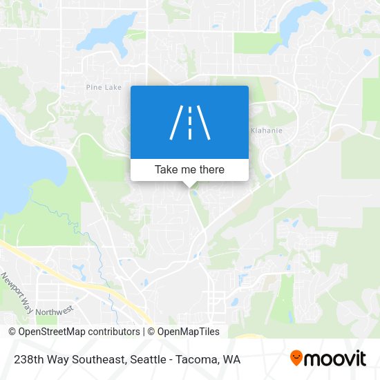 238th Way Southeast map