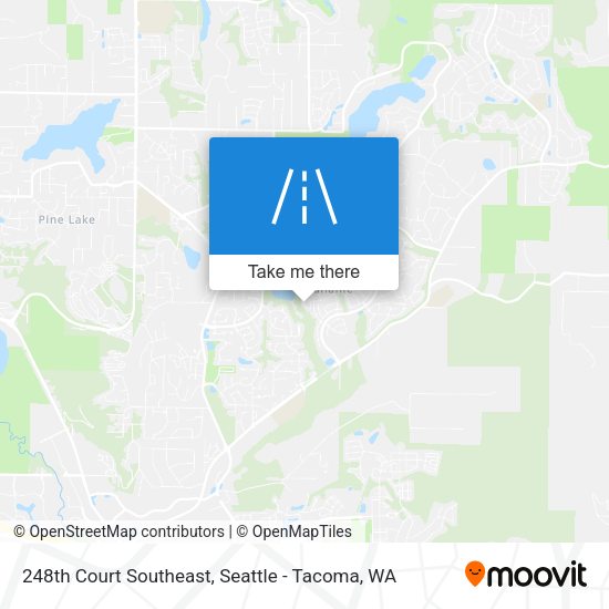 248th Court Southeast map