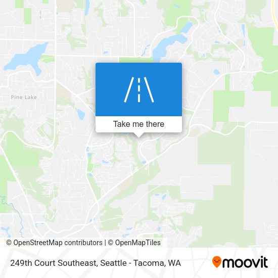 Mapa de 249th Court Southeast