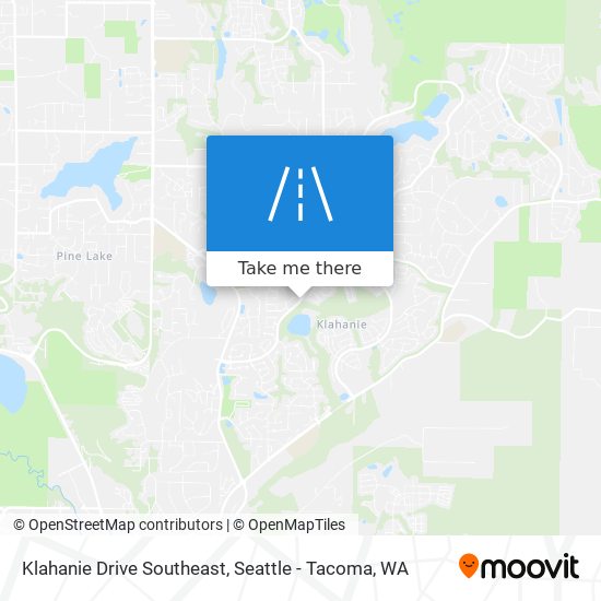 Mapa de Klahanie Drive Southeast