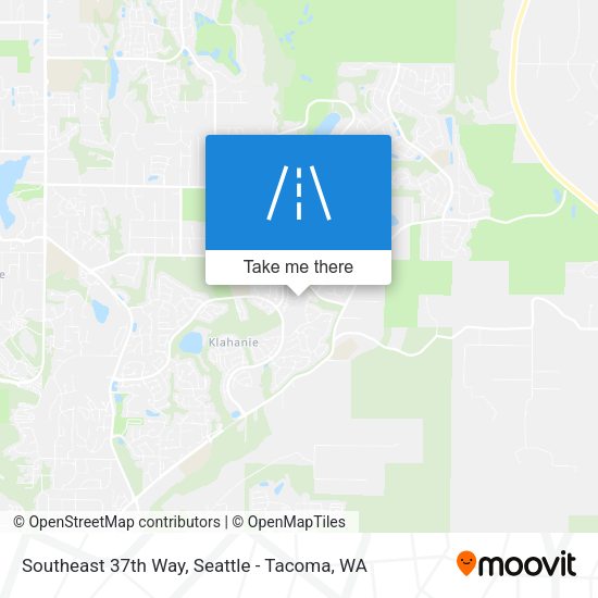 Mapa de Southeast 37th Way