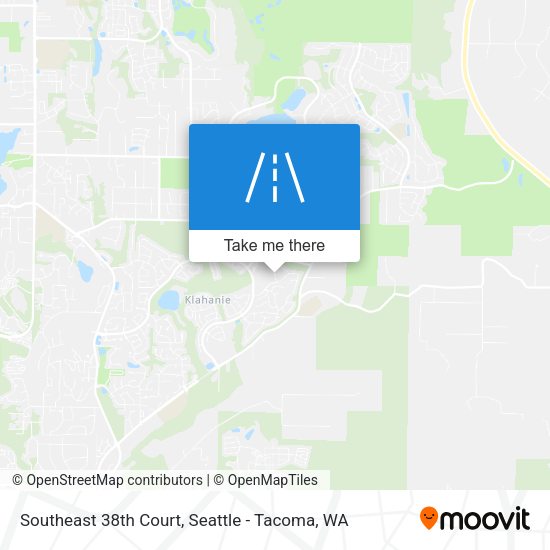 Mapa de Southeast 38th Court