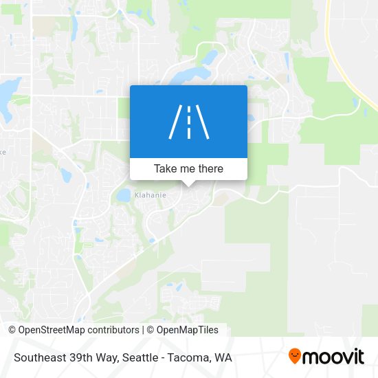 Southeast 39th Way map