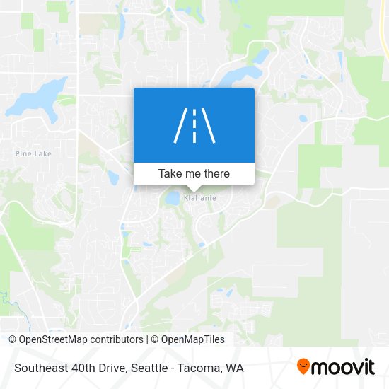 Mapa de Southeast 40th Drive
