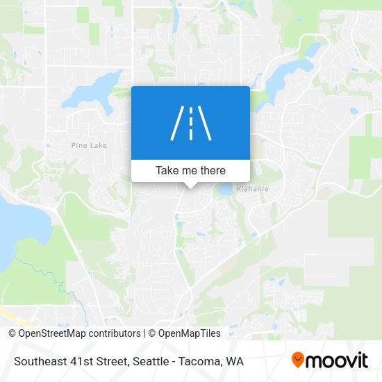 Mapa de Southeast 41st Street