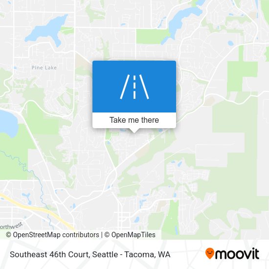 Southeast 46th Court map