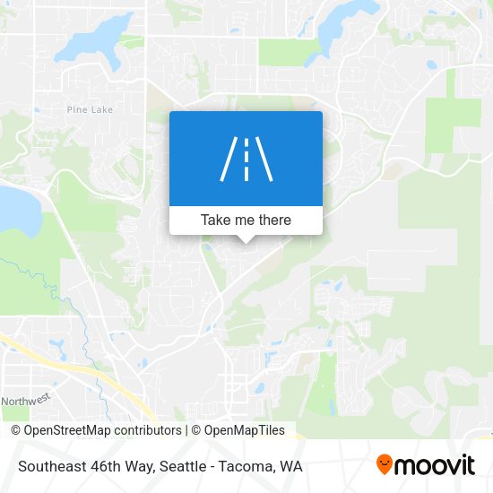 Mapa de Southeast 46th Way