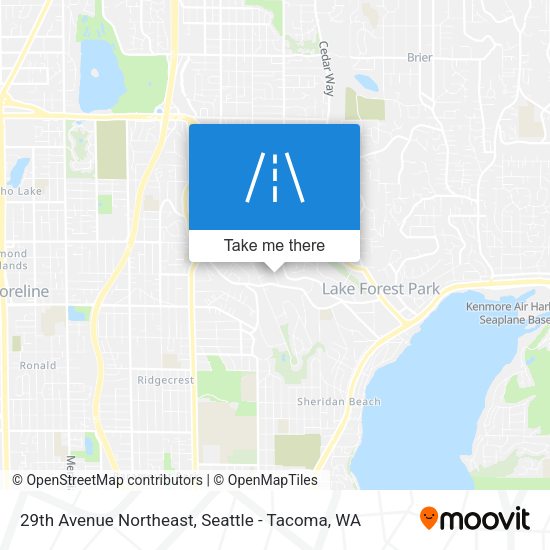 Mapa de 29th Avenue Northeast