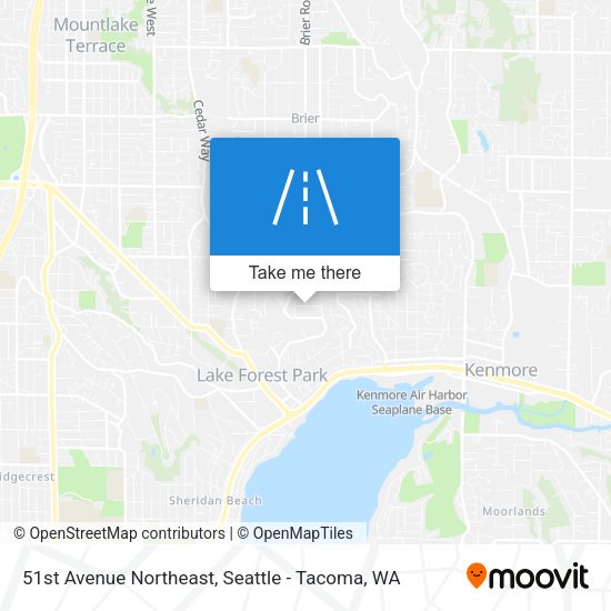 Mapa de 51st Avenue Northeast