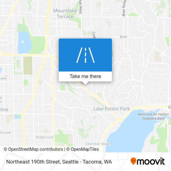 Mapa de Northeast 190th Street