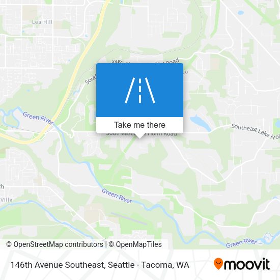 Mapa de 146th Avenue Southeast