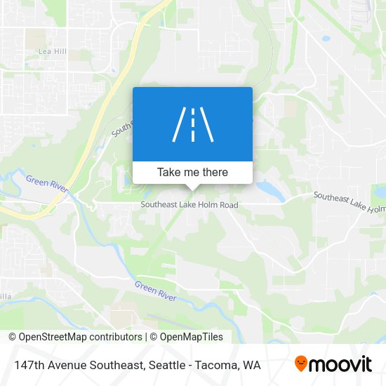 Mapa de 147th Avenue Southeast