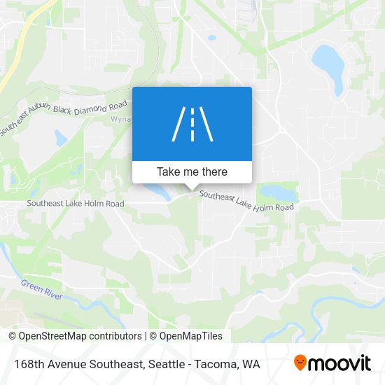 168th Avenue Southeast map