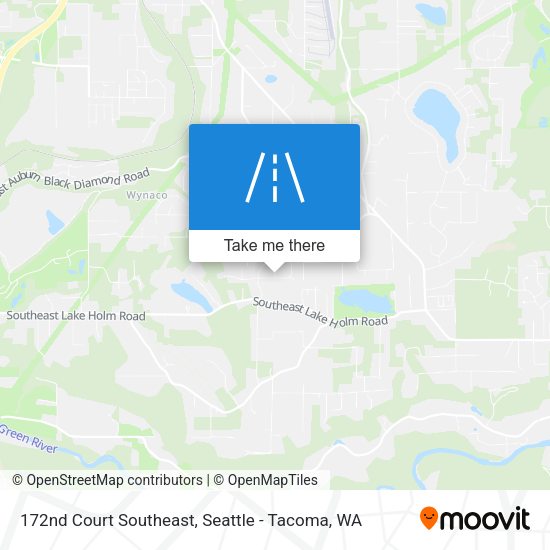 172nd Court Southeast map