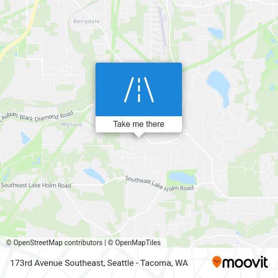 173rd Avenue Southeast map