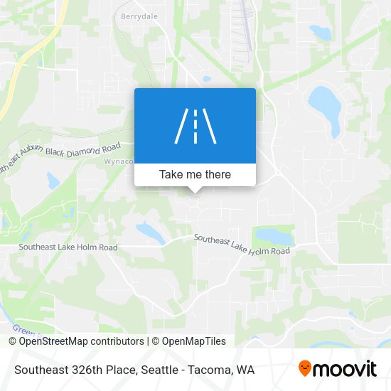 Mapa de Southeast 326th Place