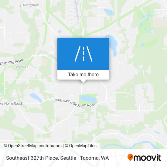 Mapa de Southeast 327th Place