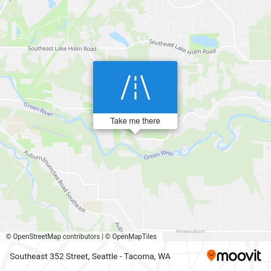 Southeast 352 Street map